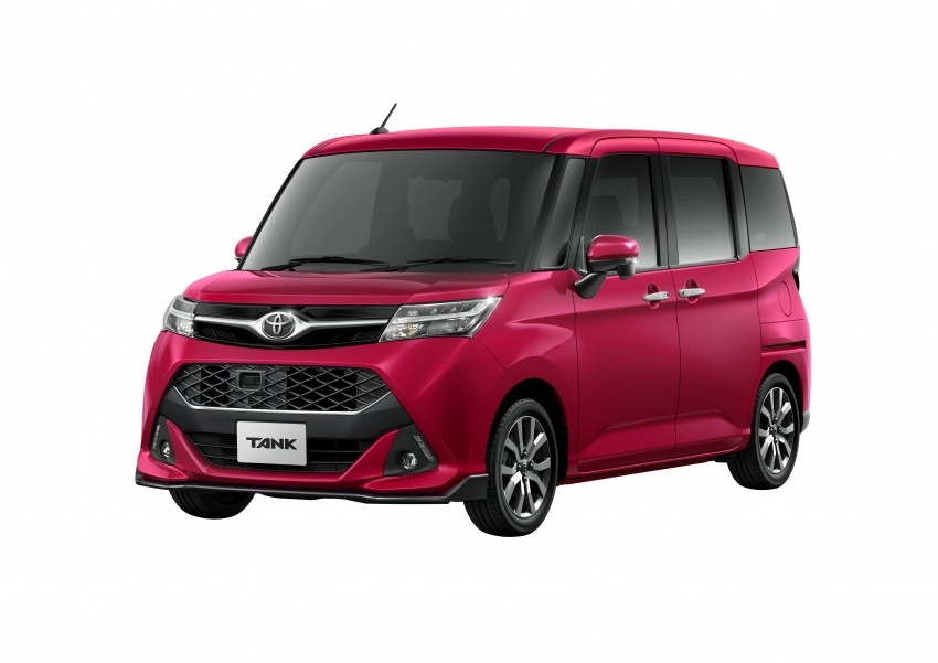 Bộ đôi toyota roomy và tank minivan ra mắt tại nhật bản