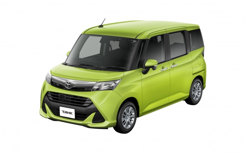 Bộ đôi toyota roomy và tank minivan ra mắt tại nhật bản