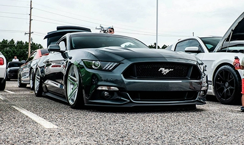  bộ sưu tập ford mustang trong ngày hội xe ở mỹ 