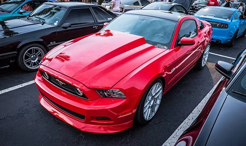  bộ sưu tập ford mustang trong ngày hội xe ở mỹ 