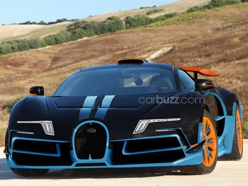 Bugatti veyron thế hệ tiếp theo lộ ảnh