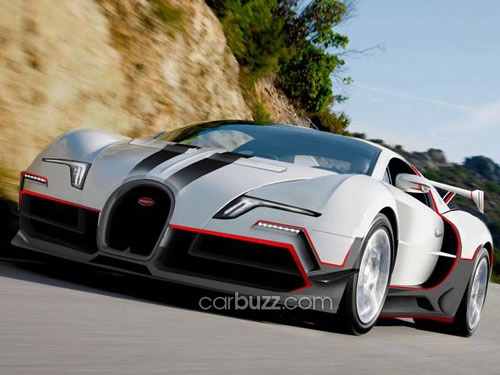 Bugatti veyron thế hệ tiếp theo lộ ảnh