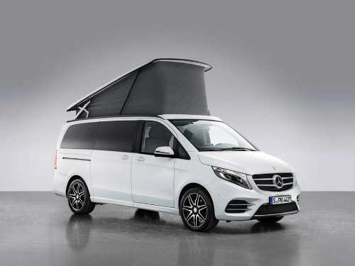 Cắm trại xuân với mercedes-benz marco polo horizon