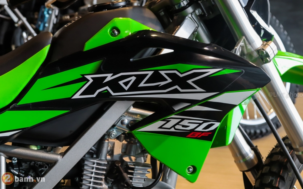 Cận cảnh chi tiết kawasaki klx 150 giá từ 79 triệu đồng