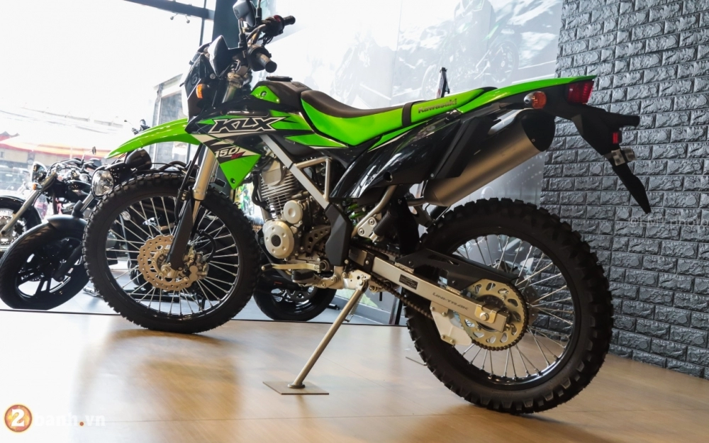 Cận cảnh chi tiết kawasaki klx 150 giá từ 79 triệu đồng