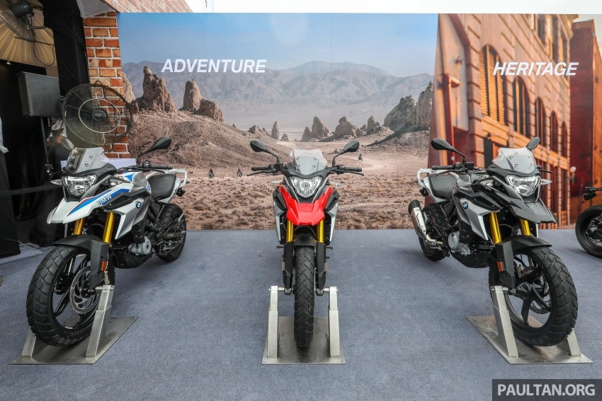 Cận cảnh phiên bản adventure bmw g310gs vừa ra mắt tại châu á