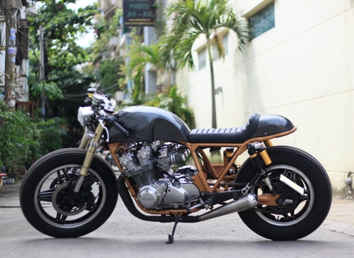  cb750 cafe racer tại sài gòn - cổ điển và hiện đại 