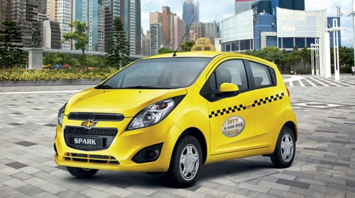 Chevrolet spark taxi ra mắt giá 309 triệu đồng