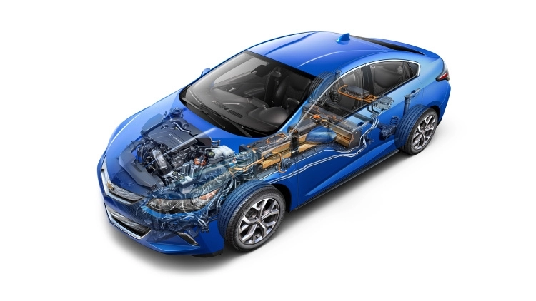 Chevrolet tung phiên bản chevy volt mới tại detroit 2015