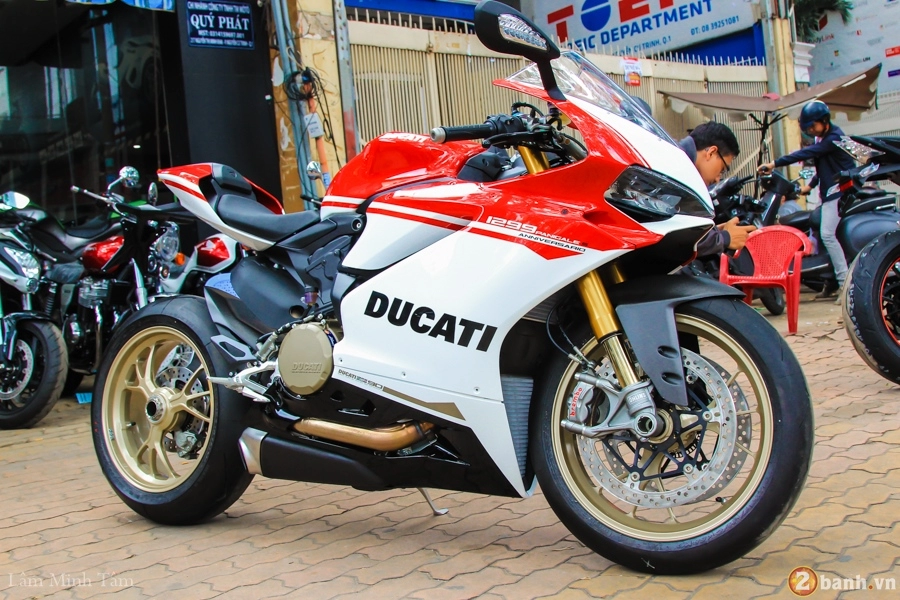 Chi tiết ducati 1299 panigale s anniversario phiên bản giới hạn đầu tiên tại việt nam