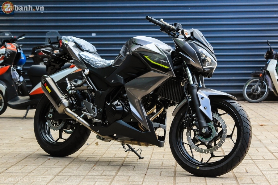 Chi tiết kawasaki z300 abs 2017 vừa về việt nam với giá 139 triệu đồng