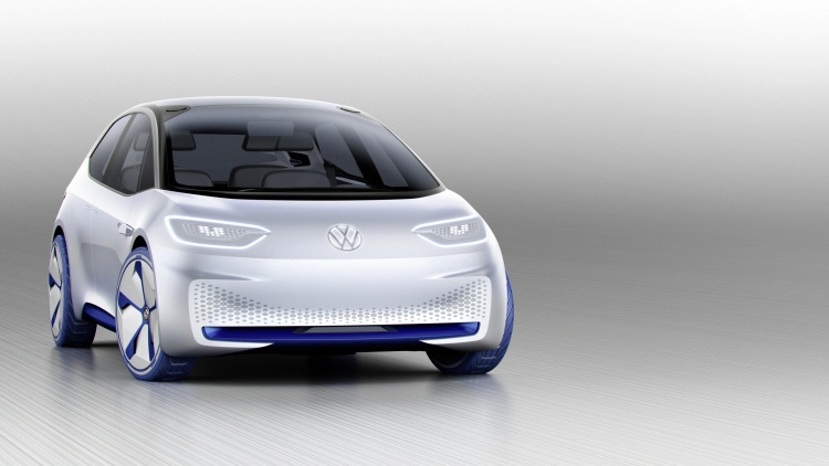 Chi tiết ngoại hình mẫu xe điện volkswagen id concept mới