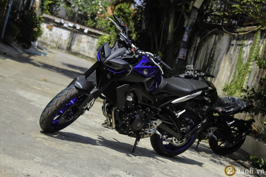 Chi tiết yamaha mt-09 2017 được bán tại thị trường việt nam với giá 340 triệu đồng