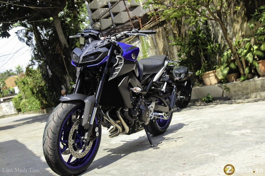 Chi tiết yamaha mt-09 2017 được bán tại thị trường việt nam với giá 340 triệu đồng