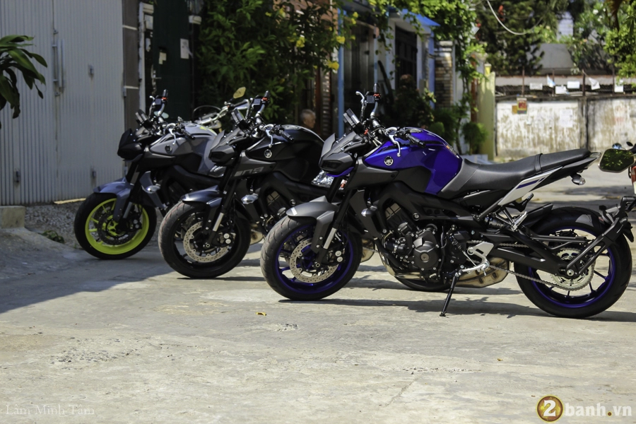 Chi tiết yamaha mt-09 2017 được bán tại thị trường việt nam với giá 340 triệu đồng