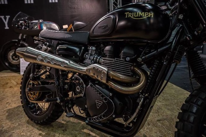 Chiêm ngưỡng bộ sưu tập xế độ triumph tại triển lãm intermot 2016