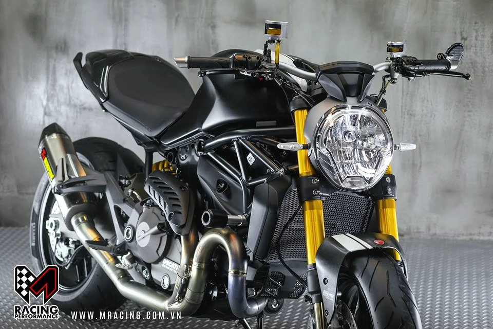 Chiêm ngưỡng quái thú ducati monster 821 lực lưỡng