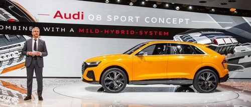 Chiêm ngưỡng tuyệt phẩm audi q8 sport concept