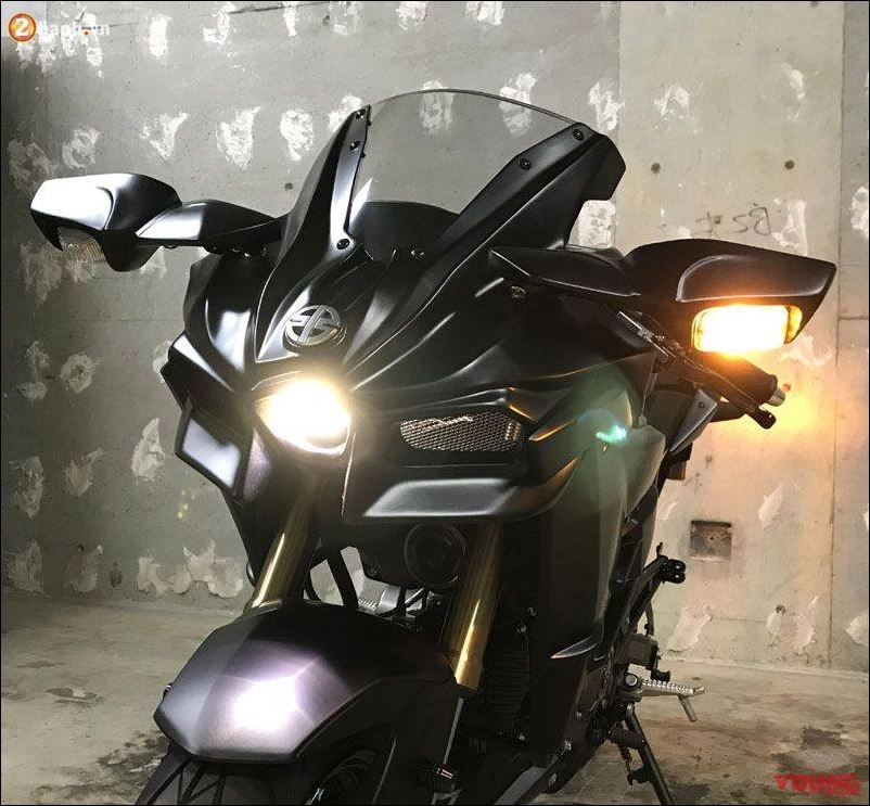 Choáng ngợp với sự xuất hiện mô hình kawasaki ninja h2 125cc