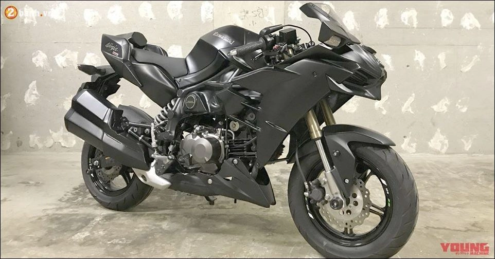 Choáng ngợp với sự xuất hiện mô hình kawasaki ninja h2 125cc