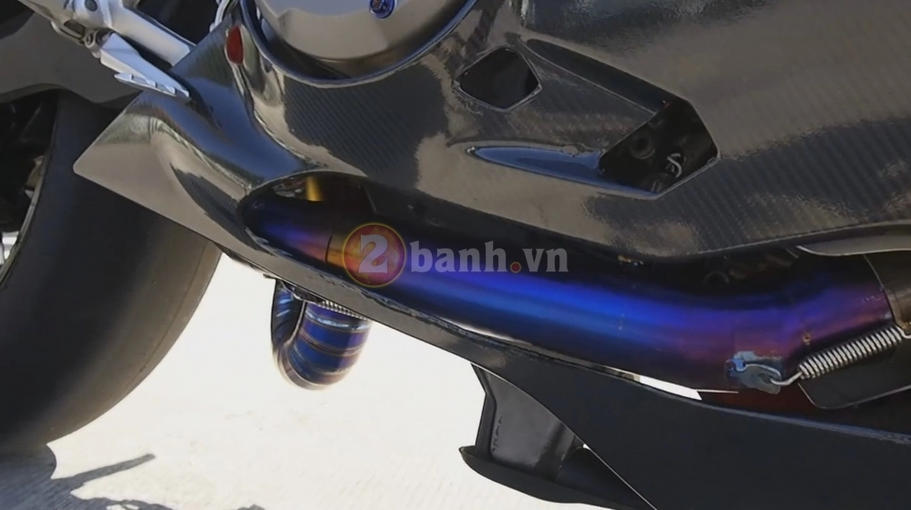 clip - ducati panigale 899 lên pô akrapovic full system titanium