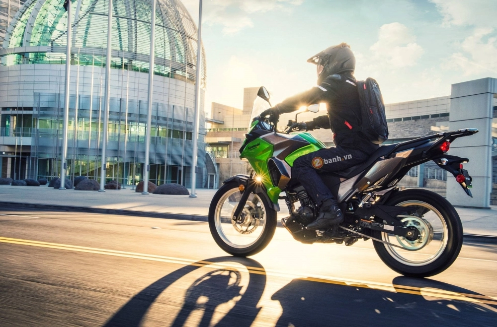 clip test ride thử nghiệm khả năng chạy đa địa hình của kawasaki versys-x 300