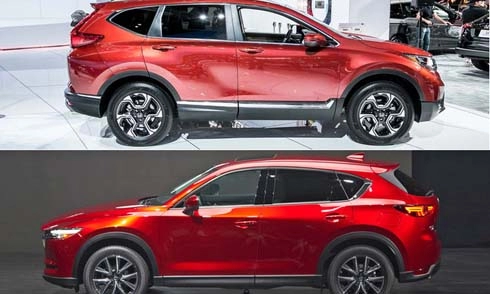  cuộc chiến honda cr-v 2017 và mazda cx-5 2017 