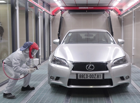  đẳng cấp showroom đầu tiên của lexus việt nam 