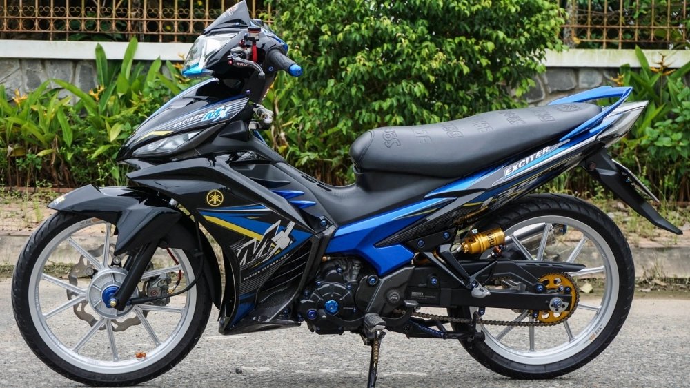 Đầu tư gần trăm triệu cho chiếc exciter 135 của biker việt