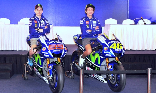  đội đua yamaha motogp thử xe tại sepang 