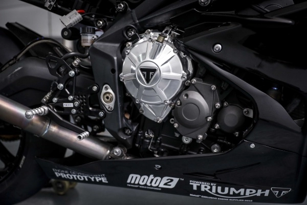 Động cơ triumph moto2 đang được phát triển chuẩn bị cho mùa giải 2019