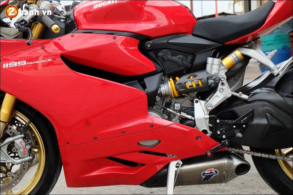 Ducati 1199 panigale độ vẻ đẹp từ ngôn từ thiết kế một khối đồng nhất