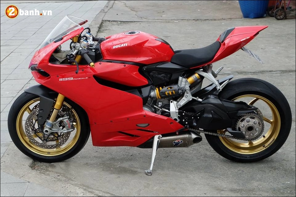 Ducati 1199 panigale độ vẻ đẹp từ ngôn từ thiết kế một khối đồng nhất