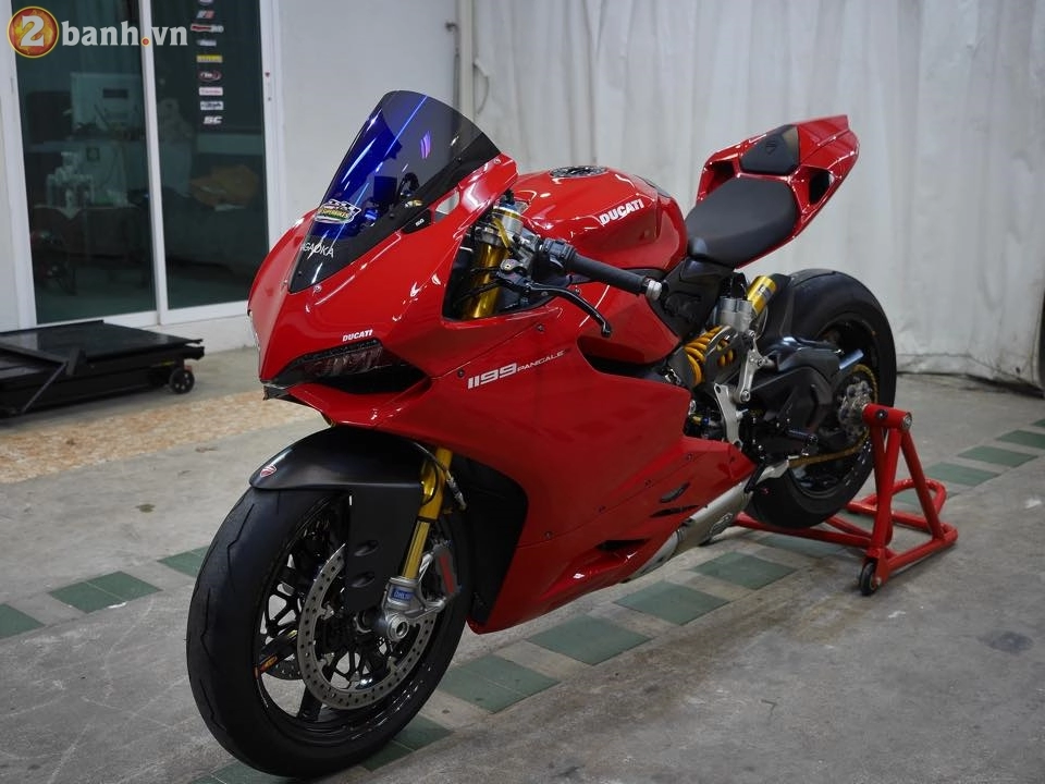 Ducati 1199 panigale s rực rỡ trong gói nâng cấp đắt tiền