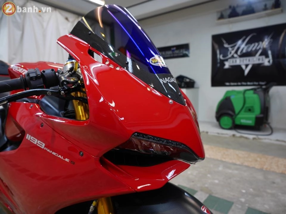 Ducati 1199 panigale s rực rỡ trong gói nâng cấp đắt tiền