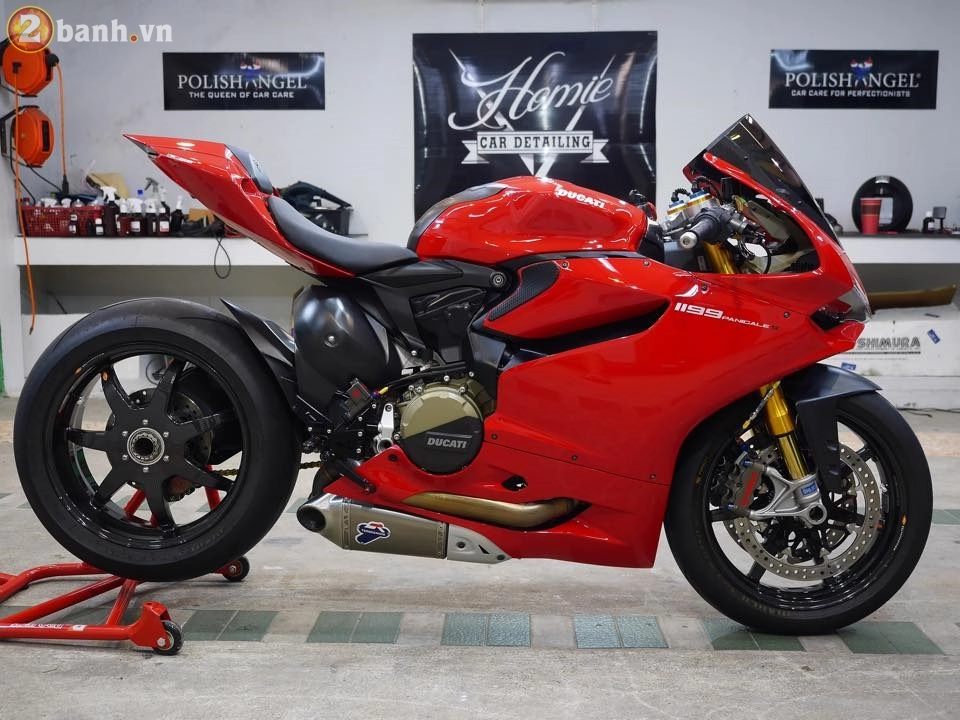 Ducati 1199 panigale s rực rỡ trong gói nâng cấp đắt tiền