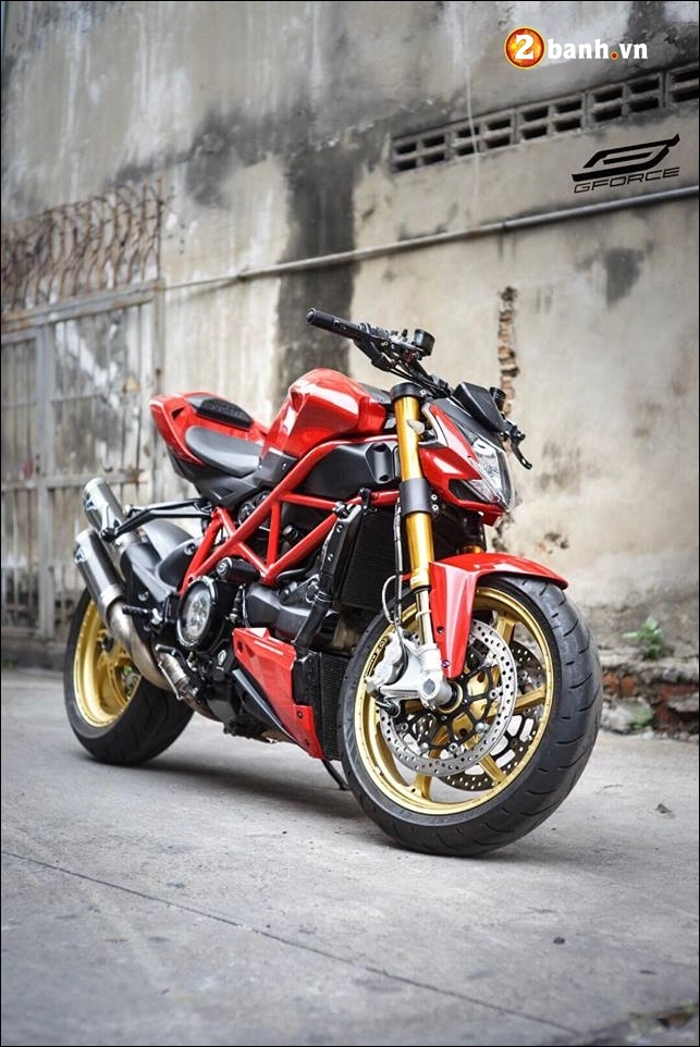 Ducati 848 streetfighter độ hào nhoáng của một chiến binh đường phố