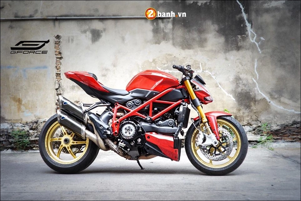 Ducati 848 streetfighter độ hào nhoáng của một chiến binh đường phố