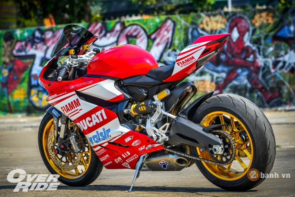 Ducati 899 đẹp dã man trong bản độ phong cách đường đua