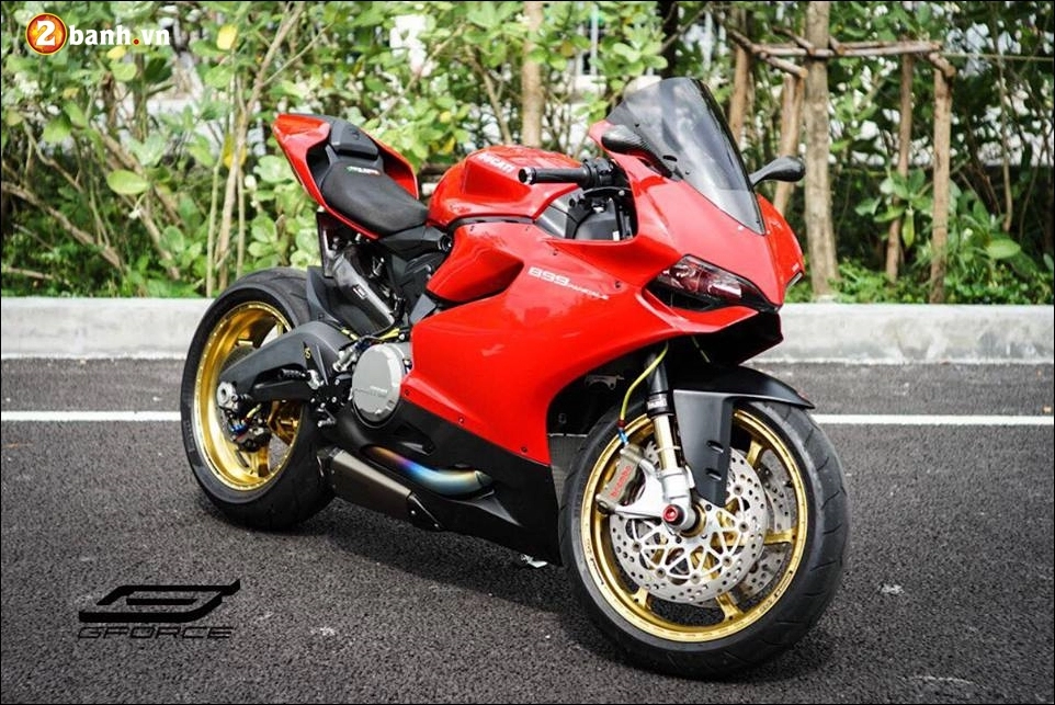 Ducati 899 panigale độ kế thừa tinh hoa từ đàn anh 1199