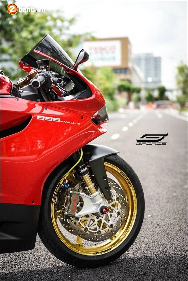 Ducati 899 panigale độ kế thừa tinh hoa từ đàn anh 1199