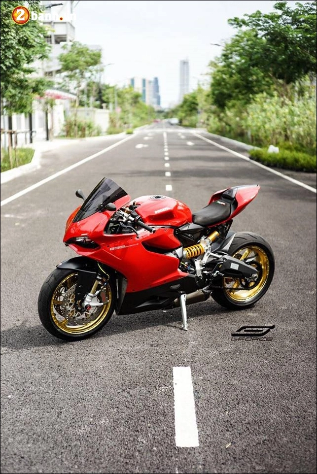 Ducati 899 panigale độ kế thừa tinh hoa từ đàn anh 1199