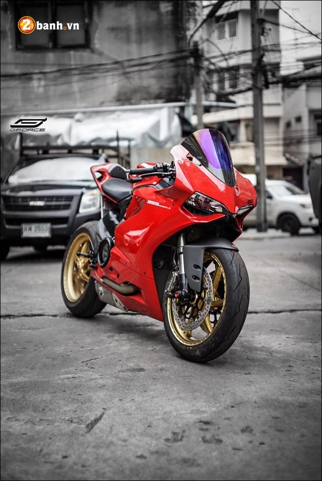 Ducati 899 panigale độ với vẻ đẹp khó cưỡng từ dàn chân đàn anh 1199