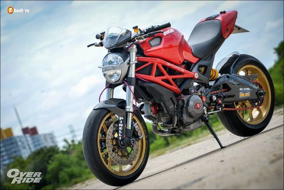 Ducati monster 795 độ quái thú đánh bóng tên tuổi nhà ducati