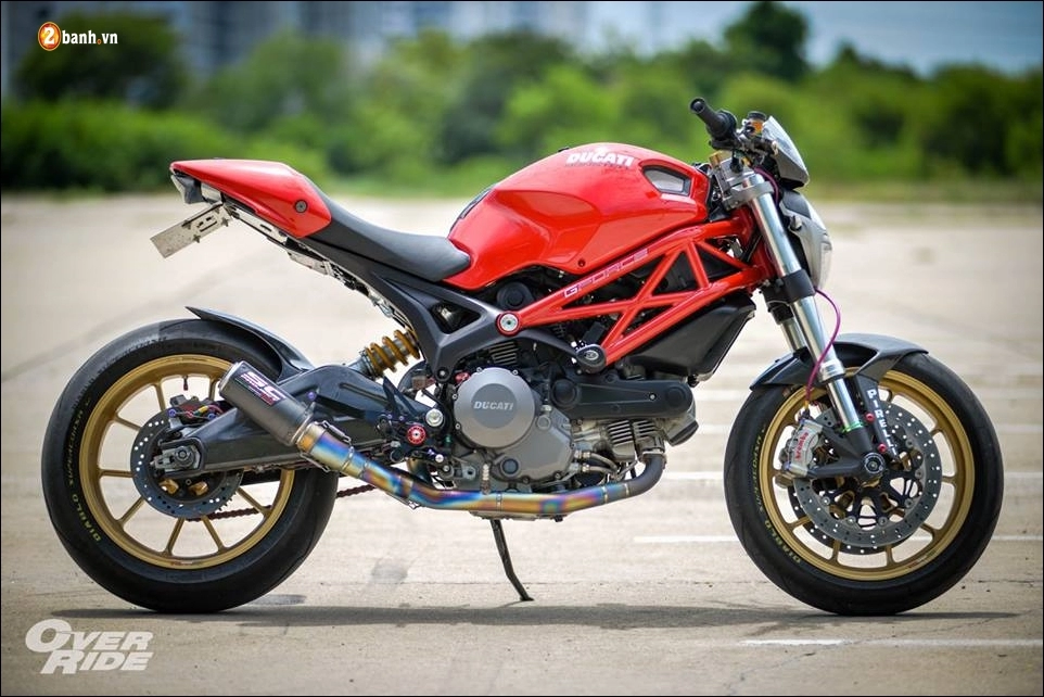 Ducati monster 795 độ quái thú đánh bóng tên tuổi nhà ducati