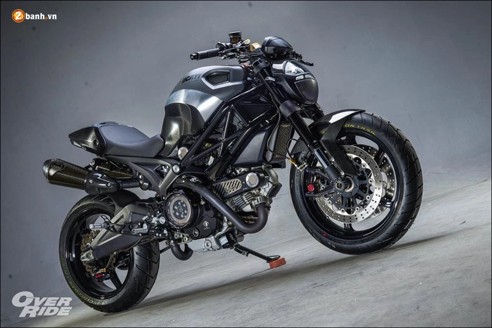 Ducati monster 795 độ tạo bạo cùng ý tưởng black demon