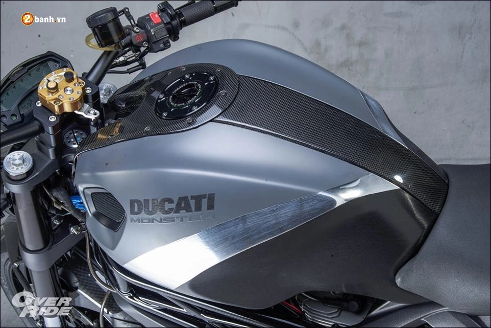 Ducati monster 795 độ tạo bạo cùng ý tưởng black demon