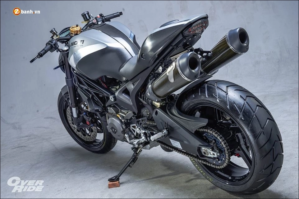 Ducati monster 795 độ tạo bạo cùng ý tưởng black demon