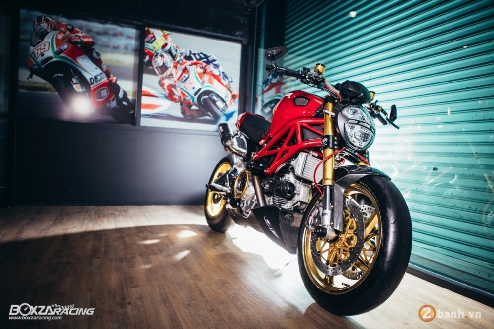 Ducati monster 795 trong bản độ không thể nào chất hơn