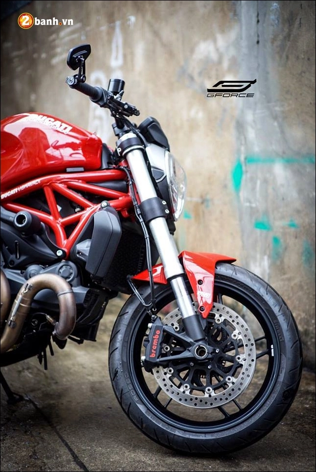 Ducati monster 821 độ chuẩn từng centimet đầy lôi cuốn